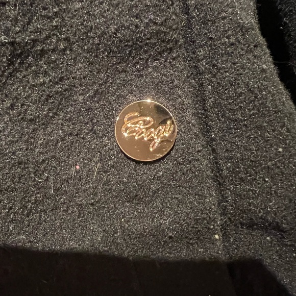 Coogi Black Jacket with Gold Zipper - Picture 4 of 7